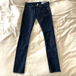 Rag & Bone Skinny Mid-rise Jeans